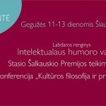 Šiauliai kviečia į Stasio Šalkauskio išminties šventę