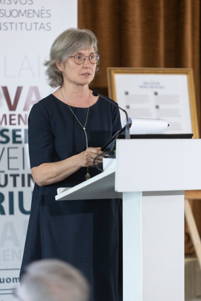 Doc. dr. Lina Šulcienė, VDU Katalikų teologijos fakulteto lektorė, Krikščionių profsąjungos tarybos narė, nuotr. aut. Erlendas Bartulis