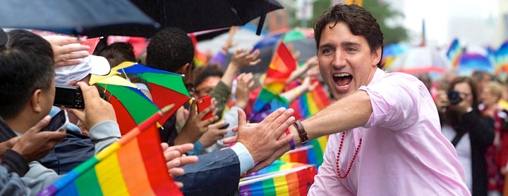 J. Trudeau: homoseksualumą turime ne „toleruoti“, bet „priimti“