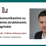 Mokymai „Strateginio komunikavimo su parlamentinėmis struktūromis pagrindai“.