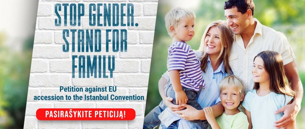 Tarptautinė peticija – Stop Gender. Stand For Family