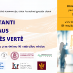 Pranešimas spaudai apie būsimą Respublikinę mokslinę konferenciją, skirtą Pasaulinei gyvybės dienai